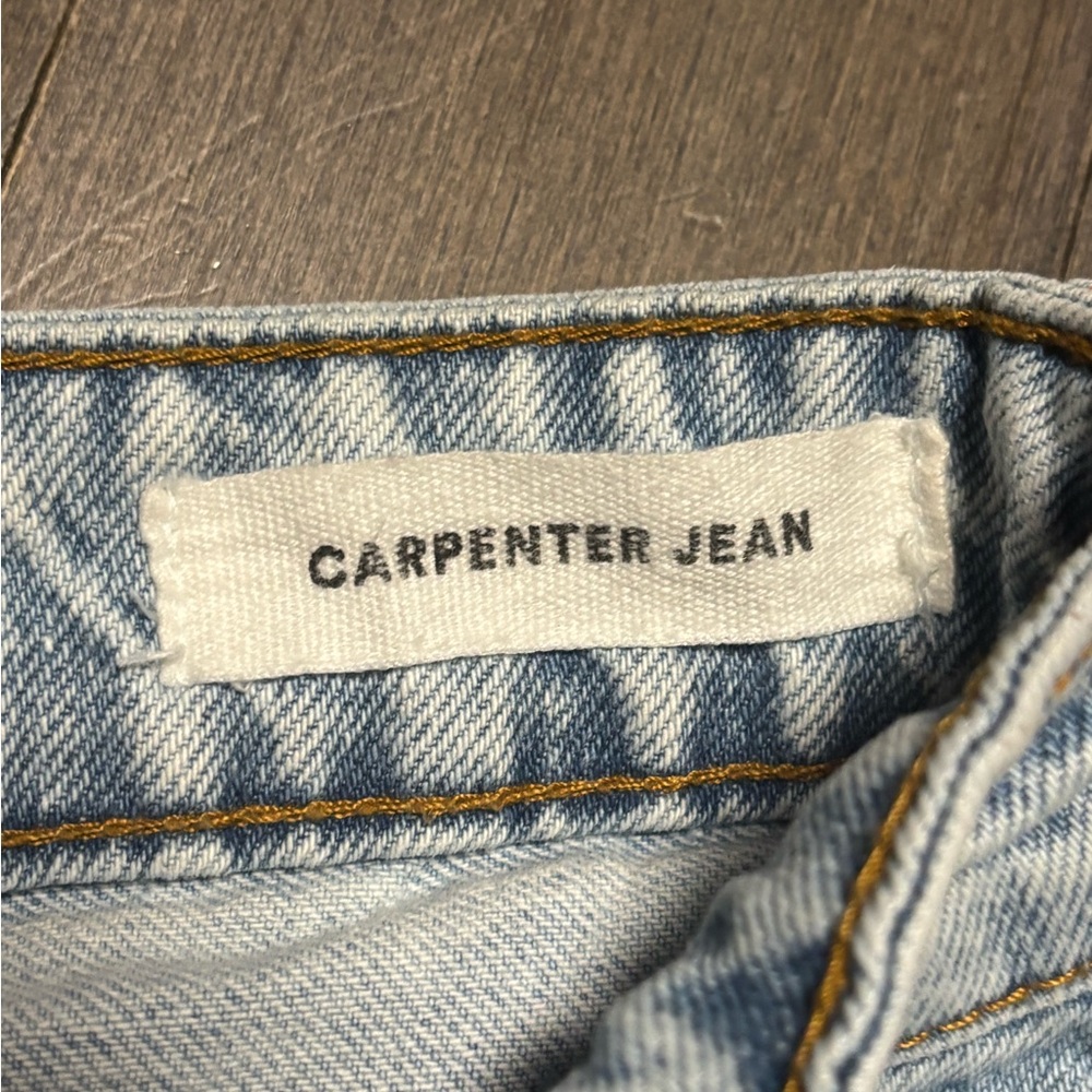 Cotton On Carpenter Jeans Women’s Size 2 (AU 6 / EU 34) – Light Wash Denim - Picture 7 of 10